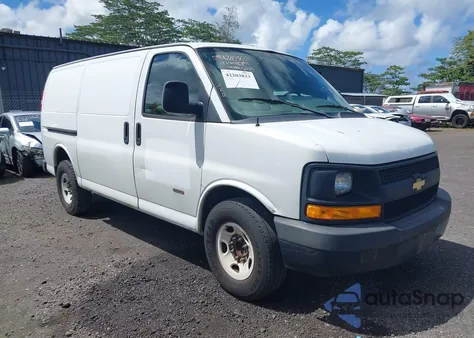 2017 Chevrolet Express 2500 Work Van из США, поврежденный, VIN 1GCWGAF11H1306237